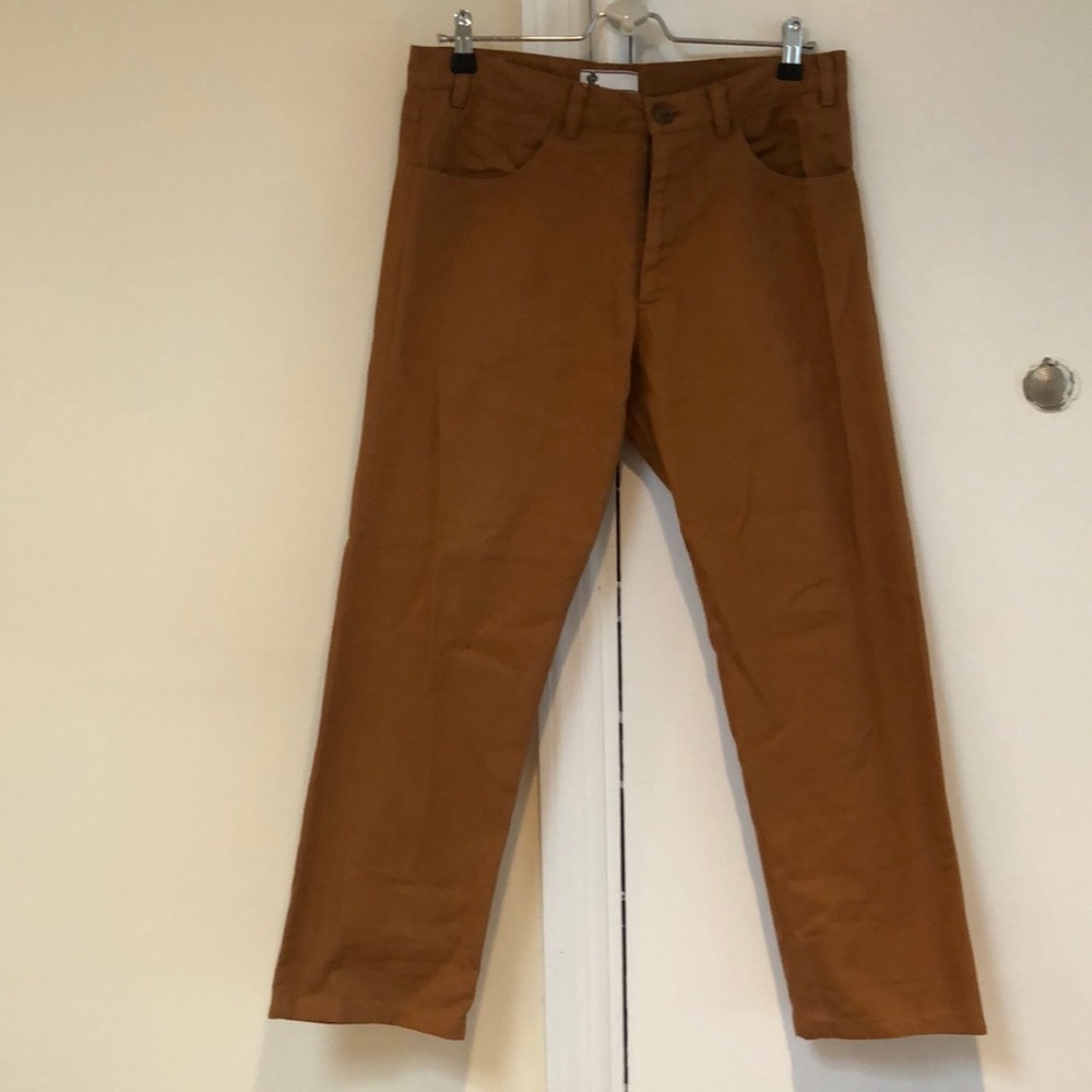 In God We Trust Tan Chinos | Straight Cut | W30